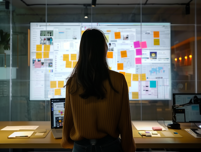 Professionelle Finanzberater bei der Portfolio-Analyse